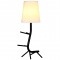 MANTRA table lamp 1xE27xmax20W, IP20, black, CENTIPEDE 7251