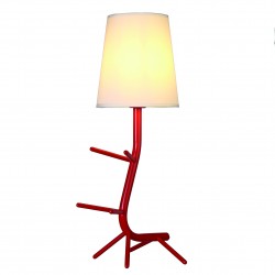 MANTRA table lamp 1xE27xmax20W, IP20, red, CENTIPEDE 7252