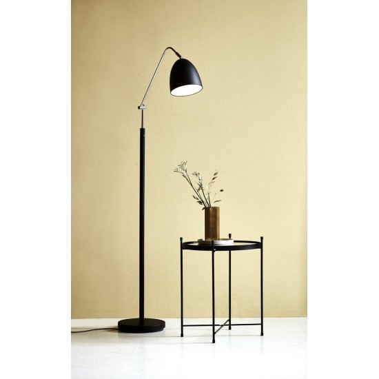 Nordlux floor lamp Alexander, black, 1xE27x15W, 48654003