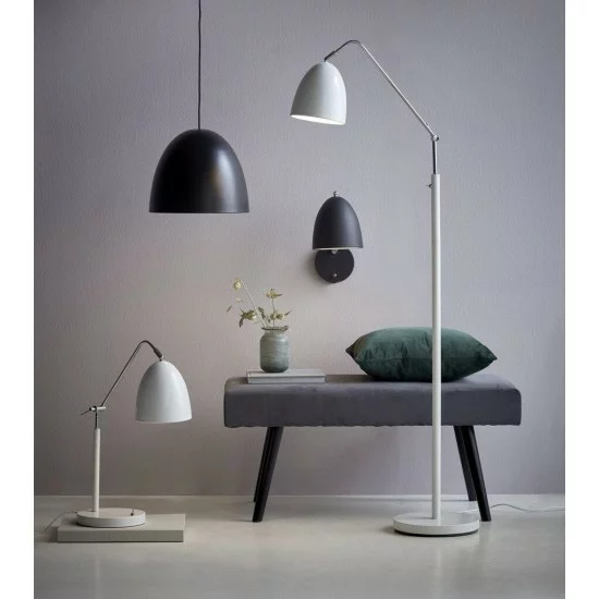 Nordlux floor lamp Alexander, white, 1xE27x15W, 48654001 Nordlux floor lamp Alexander, white, 1xE27x15W, 48654001