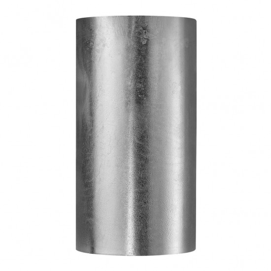 Nordlux outdoor wall light Canto Maxi 2, GU10, 2x28W, IP44, galvanized steel, 49721031