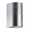 Nordlux outdoor wall light Canto Maxi 2, GU10, 2x28W, IP44, galvanized steel, 49721031