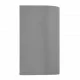 Nordlux outdoor wall light Canto Maxi 2, GU10, 2x28W, IP44, grey, 49721010 Nordlux outdoor wall light Canto Maxi 2, GU10, 2x28W, IP44, grey, 49721010