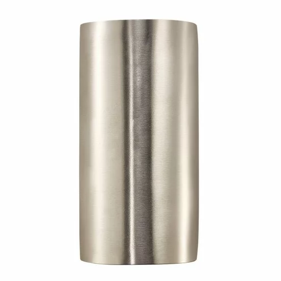 Nordlux outdoor wall light Canto Maxi 2, GU10, 2x28W, IP44, stainless steel, 49721034 Nordlux outdoor wall light Canto Maxi 2, GU10, 2x28W, IP44, stainless steel, 49721034