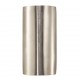 Nordlux outdoor wall light Canto Maxi 2, GU10, 2x28W, IP44, stainless steel, 49721034