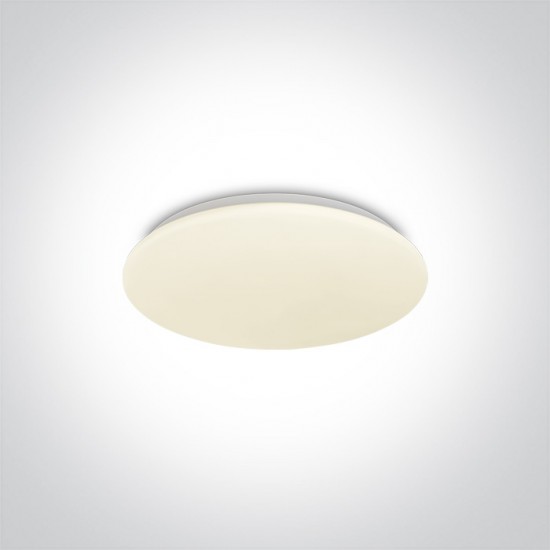 ONE LIGHT ceiling light LED, 15W, 3000K, 1050lm, IP20, 62026A/W