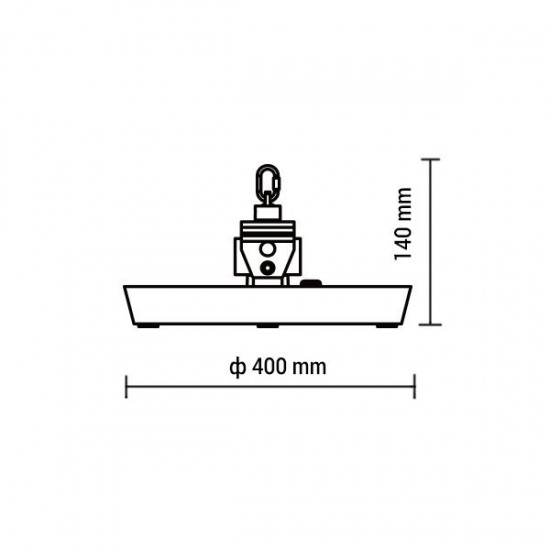 OPTONICA light fixture High-Bay UFO LED 150W 5700K 16500lm IP54