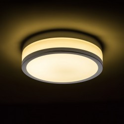 RENDL ceiling lamp LED, 13W, 428lm, 3000K, IP44 CIRA 22, R12194