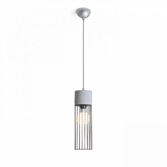 Rendl pendent concrete lamp 1xE27x42W, BURTON, R12931