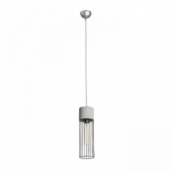 Rendl pendent concrete lamp 1xE27x42W, BURTON, R12931