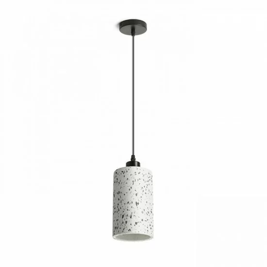 RENDL pendant lamp, terazzo decor 1xE27x28W, CAMINO, R13296