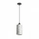 RENDL pendant lamp, terazzo decor 1xE27x28W, CAMINO, R13296