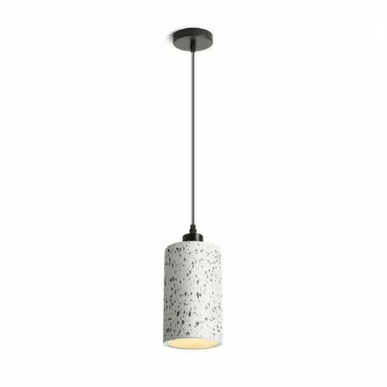 RENDL pendant lamp, terazzo decor 1xE27x28W, CAMINO, R13296