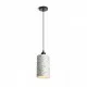 RENDL pendant lamp, terazzo decor 1xE27x28W, CAMINO, R13296