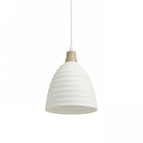 Rendl pendent ceramic lamp 1xE27x28W, FLORIDA, R13298