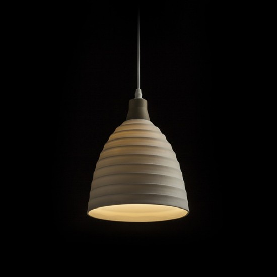 Rendl pendent ceramic lamp 1xE27x28W, FLORIDA, R13298