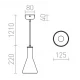 Rendl pendent lamp 1xE14x28W, PULIRE CON, R12663 Rendl pendent lamp 1xE14x28W, PULIRE CON, R12663