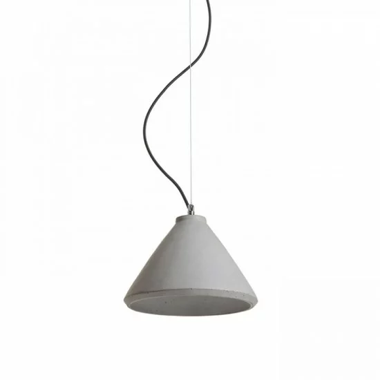 Rendl pendent concrete lamp 1xE27x28W, RADICAL, R12416