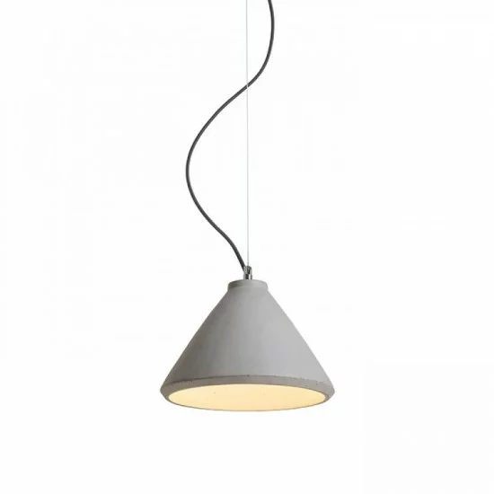 Rendl pendent concrete lamp 1xE27x28W, RADICAL, R12416