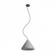 Rendl pendent concrete lamp 1xE27x28W, RADICAL, R12416