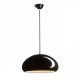 Rendl pendent lamp 1xE27x42W, shiny black, ROZE 40, R11703