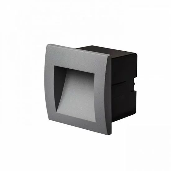 RENDL LED recessed stairs light 1.5W, 3000K, 30lm, IP65, anthracite grey GORDIQ S RENDL LED recessed stairs light 1.5W, 3000K, 30lm, IP65, anthracite grey GORDIQ S