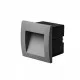 RENDL LED recessed stairs light 1.5W, 3000K, 30lm, IP65, anthracite grey GORDIQ S RENDL LED recessed stairs light 1.5W, 3000K, 30lm, IP65, anthracite grey GORDIQ S