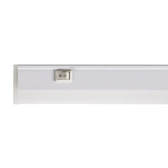 SLV under-cupboard light fixture with on/off switch BATTEN 60, LED, 9W, CCT, 3000K, 4000K, white, 1006123
