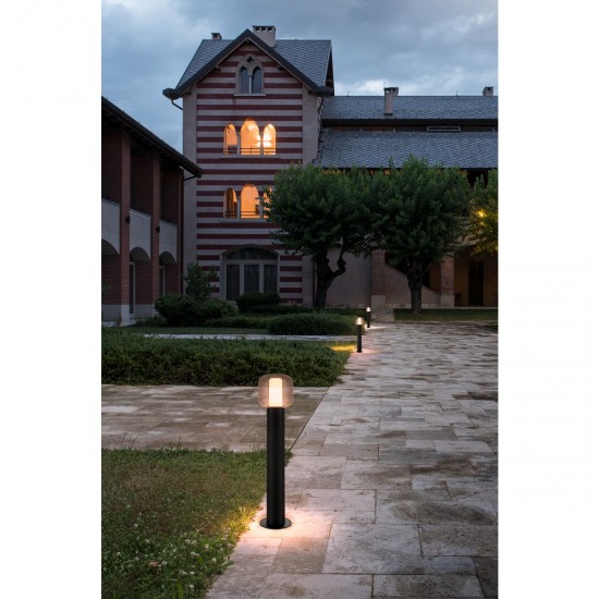 SLV outdoor LED free-standing light, garden luminaire OVALISK 75 FL, LED, 9W, CCT, 600lm, 1004680