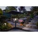 SLV outdoor LED free-standing light, garden luminaire OVALISK 100 FL, LED, 9W, CCT, 600lm, 1004681