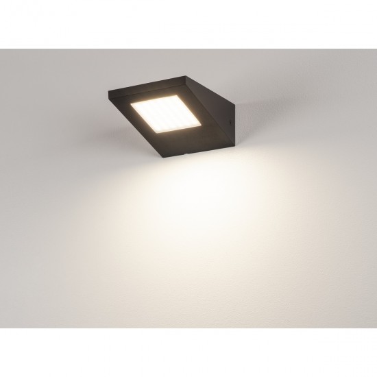 SLV outdoor wall LED lamp IPERI WALL LED, 5W, 4000K, IP44, 231315