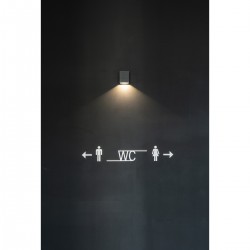 SLV wall LED light Quad XL 232435