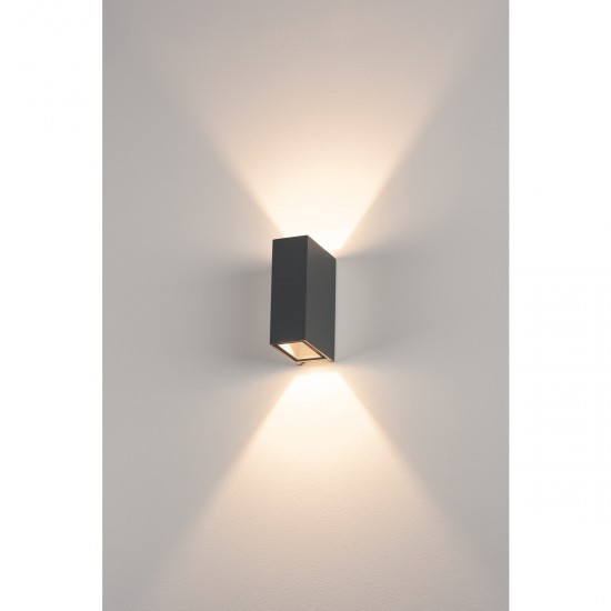 SLV wall LED light Quad XL 232445