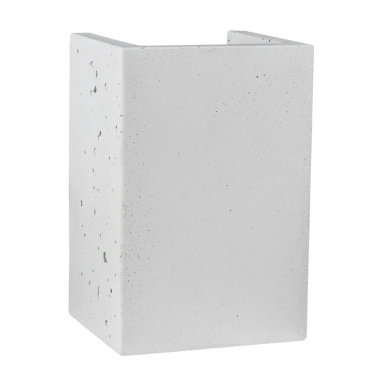 SPOT LIGHT Concrete wall lamp Block 8973237, white