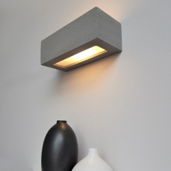 SPOT LIGHT wall light Block 8971136, E27, 40W, grey