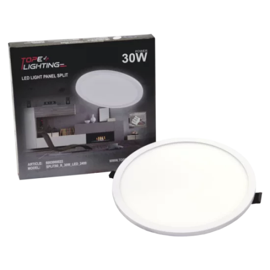 TOPE LIGHTING встраиваемая LED светильник SPLIT PRO 30W, 4000K, 2147lm