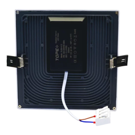 TOPE LIGHTING recessed LED luminaire SPLIT SQUARE 22W, 4000K, 1772lm TOPE LIGHTING recessed LED luminaire SPLIT SQUARE 22W, 4000K, 1772lm