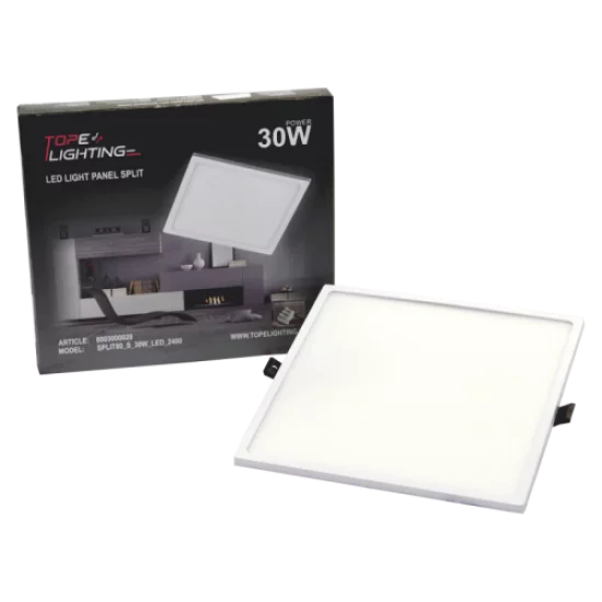 TOPE LIGHTING Einbau-LED-Leuchte SPLIT SQUARE 30W, 4000K, 2147lm TOPE LIGHTING Einbau-LED-Leuchte SPLIT SQUARE 30W, 4000K, 2147lm