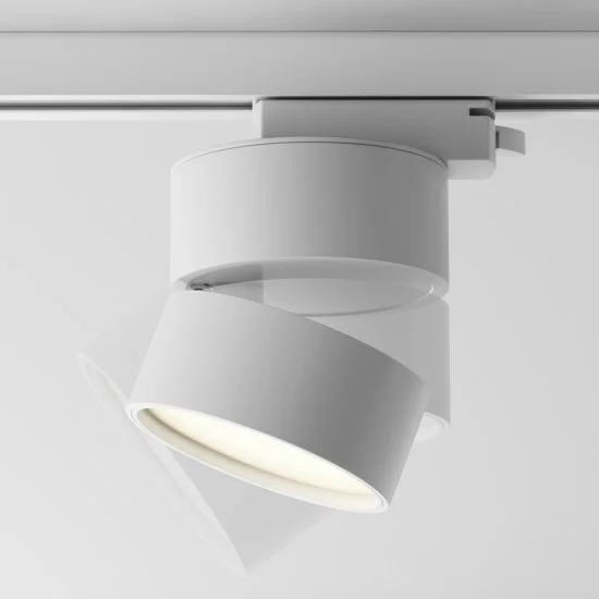 Maytoni prožektors uzstādāms uz 1-fāzes sliedes, balts, LED 12W 3000K, TR007-1-12W3K-W Maytoni prožektors uzstādāms uz 1-fāzes sliedes, balts, LED 12W 3000K, TR007-1-12W3K-W