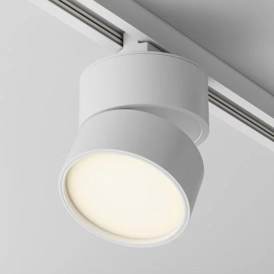 Maytoni prožektors uzstādāms uz 1-fāzes sliedes, balts, LED 12W 3000K, TR007-1-12W3K-W Maytoni prožektors uzstādāms uz 1-fāzes sliedes, balts, LED 12W 3000K, TR007-1-12W3K-W