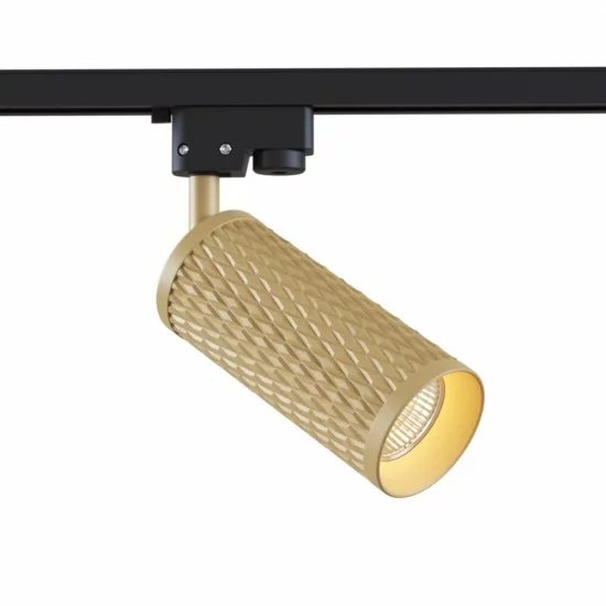 Maytoni Schienensystem 1-Phasen Leuchte, Gold, TR011-1-GU10-G Maytoni Schienensystem 1-Phasen Leuchte, Gold, TR011-1-GU10-G