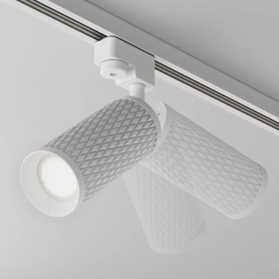 Maytoni light for 1-phase traks, white, TR011-1-GU10-W