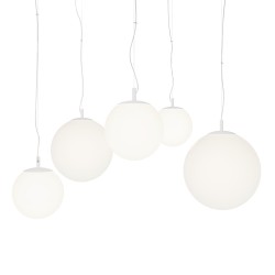 Maytoni pendant lamp 5xE27x40W, White, Basic form MOD321PL-05W1