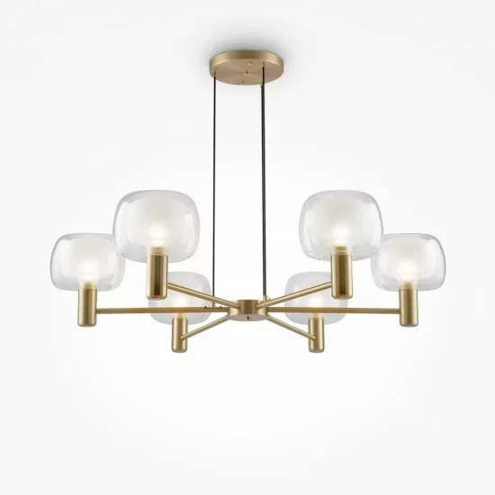Maytoni piekaramais gaismeklis 6xE14x60W, zelts, Vision MOD411PL-06G Maytoni piekaramais gaismeklis 6xE14x60W, zelts, Vision MOD411PL-06G