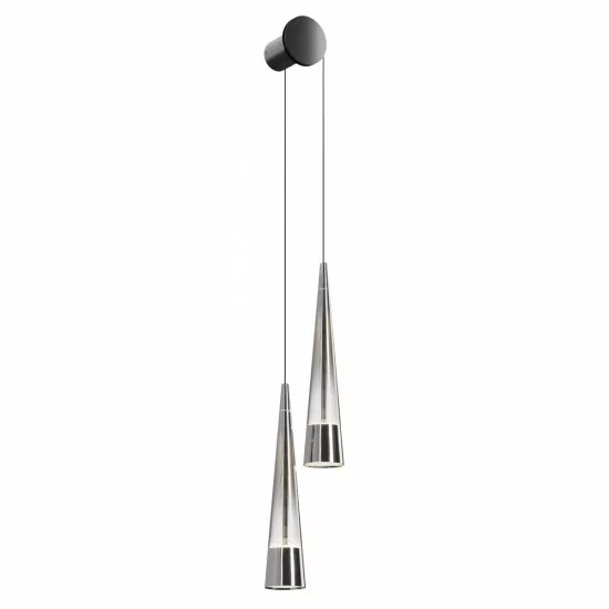 MAYTONI wall lamp LED, 24W, 3000K, 840lm, Sintesi P090WL-L24CH3K