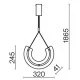 MAYTONI piekaramais gaismeklis LED, 10W, 3000K, 350lm, Maya P091PL-L18G3K MAYTONI piekaramais gaismeklis LED, 10W, 3000K, 350lm, Maya P091PL-L18G3K