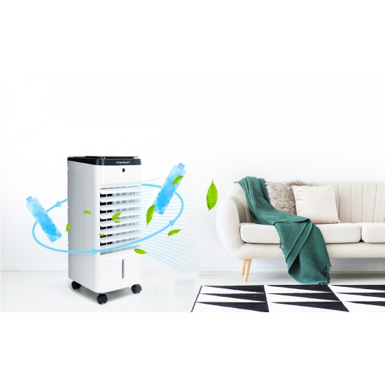 Portable mini Air Cooler with remote controller, 60W, 3.5L water tank, Olaf