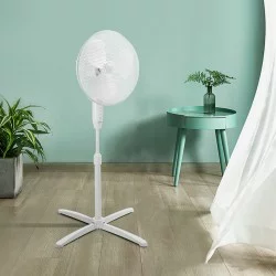 Floor fan 45W, white Daisy 184926