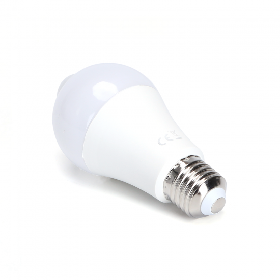 Aigostar LED bulb 12W, 1200lm, A60 E27 3000K with infrared motion sensor