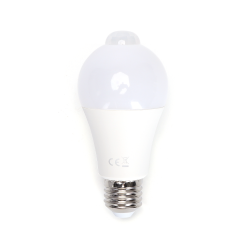 Aigostar LED-Lampe 6W, 540lm, A60 E27 3000K mit Infrarot-Bewegungssensor